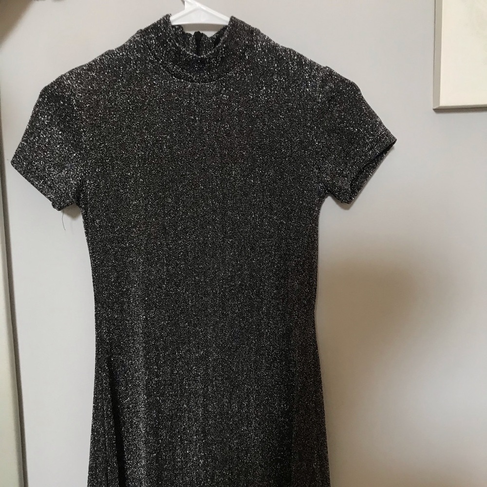 black sparkly dress worn once